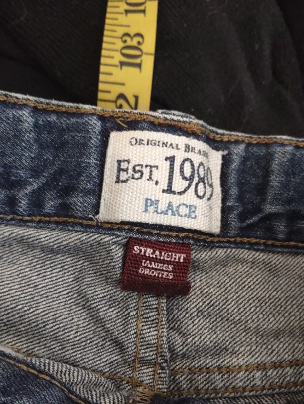 Set 3 Piece Levi's boys Size 8 Bootcut Jeans - Blue Wash boys Size 8 - Picture 6 of 8